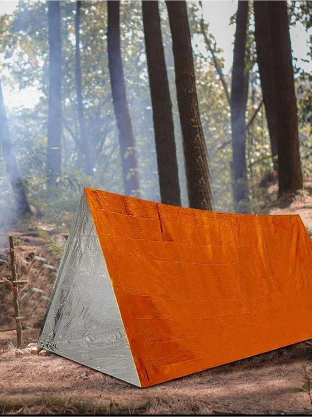 Lone Survivalist Emergency Tent Kit Ultralight Shelter | Auto - Camping - Hiking